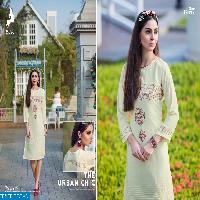 kaya Blueberry Wholesale Embroidered kurti Collection